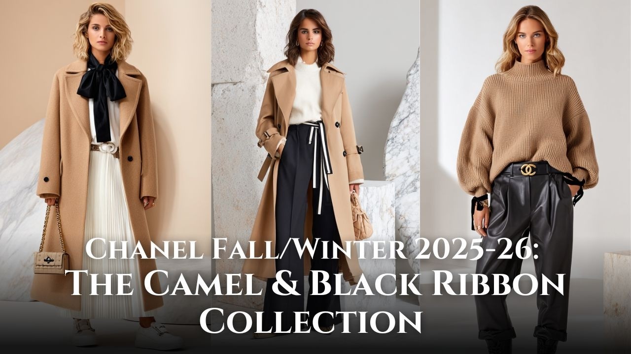 Chanel Fall/Winter 2025-26: The Camel & Black Ribbon Collection That Redefined Parisian Chic Forever