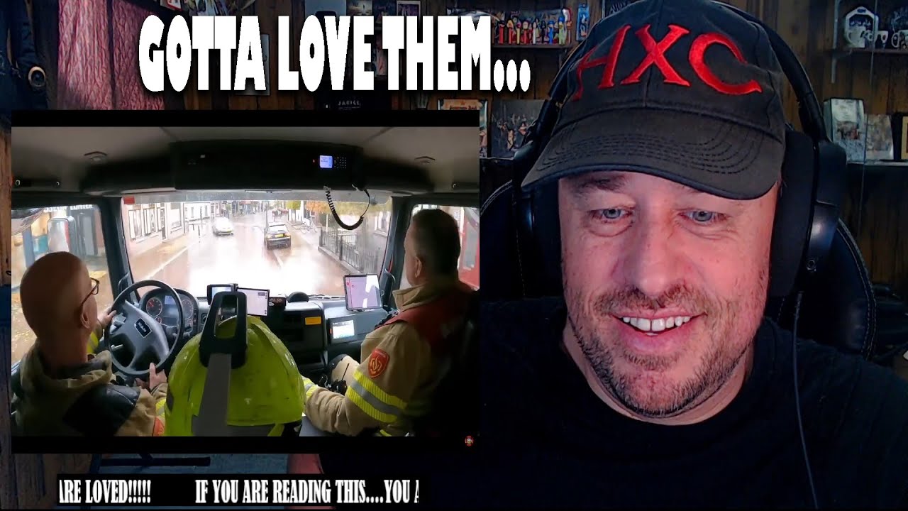 Gas leak - VOLUNTEERS DUTCH FIREFIGHTERS - REACTION!
