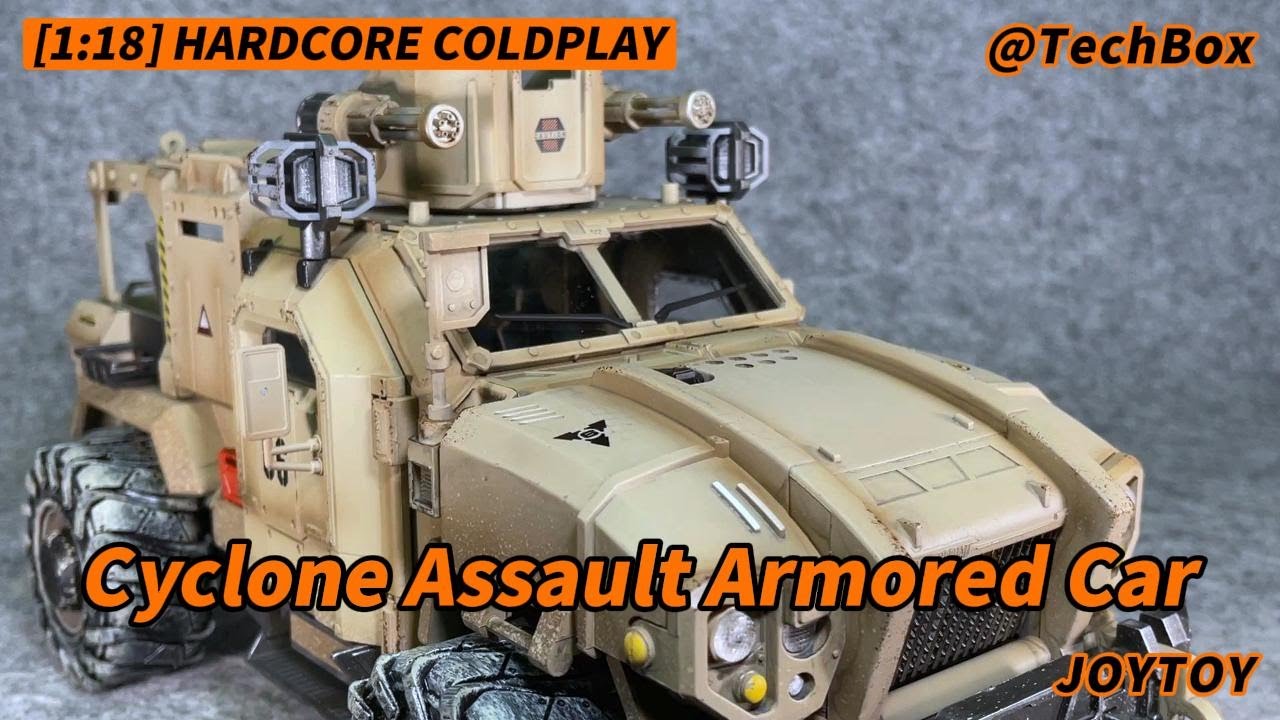 Joytoy Hardcore Coldplay, Cyclone Assault Armored Car, 1/18 scale action figure