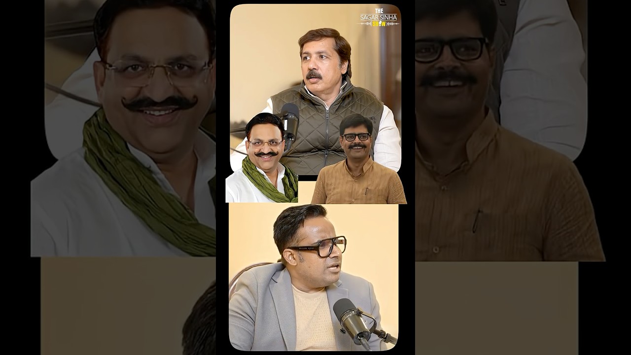 Mukhtar Ansari और Abhay Singh का Relation | Sagar Sinha Podcast