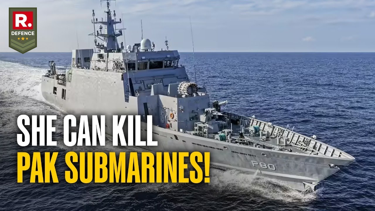 INS Mahe Commissioned: Indian Navy's Deadly Anti-Submarine Ship Enters Waters