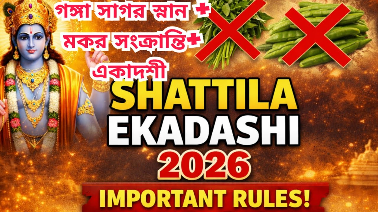ষটতিলা একাদশী, মকর সংক্রান্তি ও গঙ্গাসাগর স্নান  |  Ekadshi, Makar Sangkranti, Gangasagar Snan|