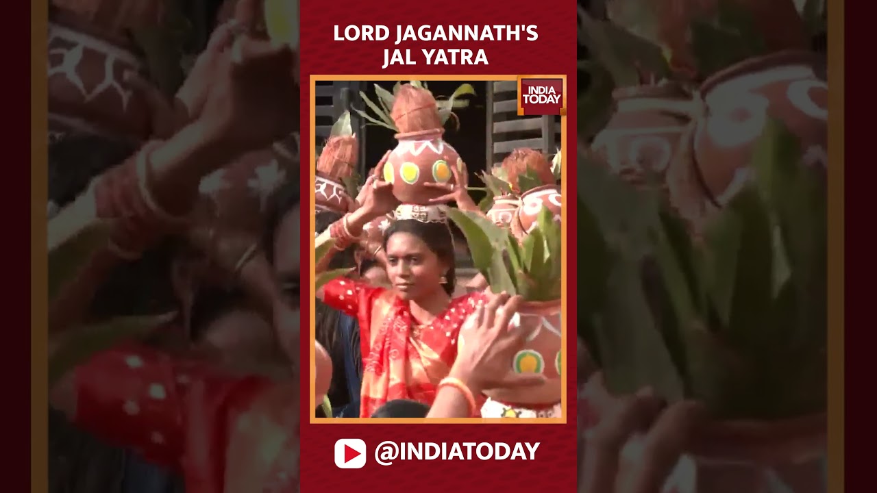 Lord Jagannath&rsquo;s Jal Yatra Taken Out In Ahmedabad Ahead Of Jagannath Rath Yatra