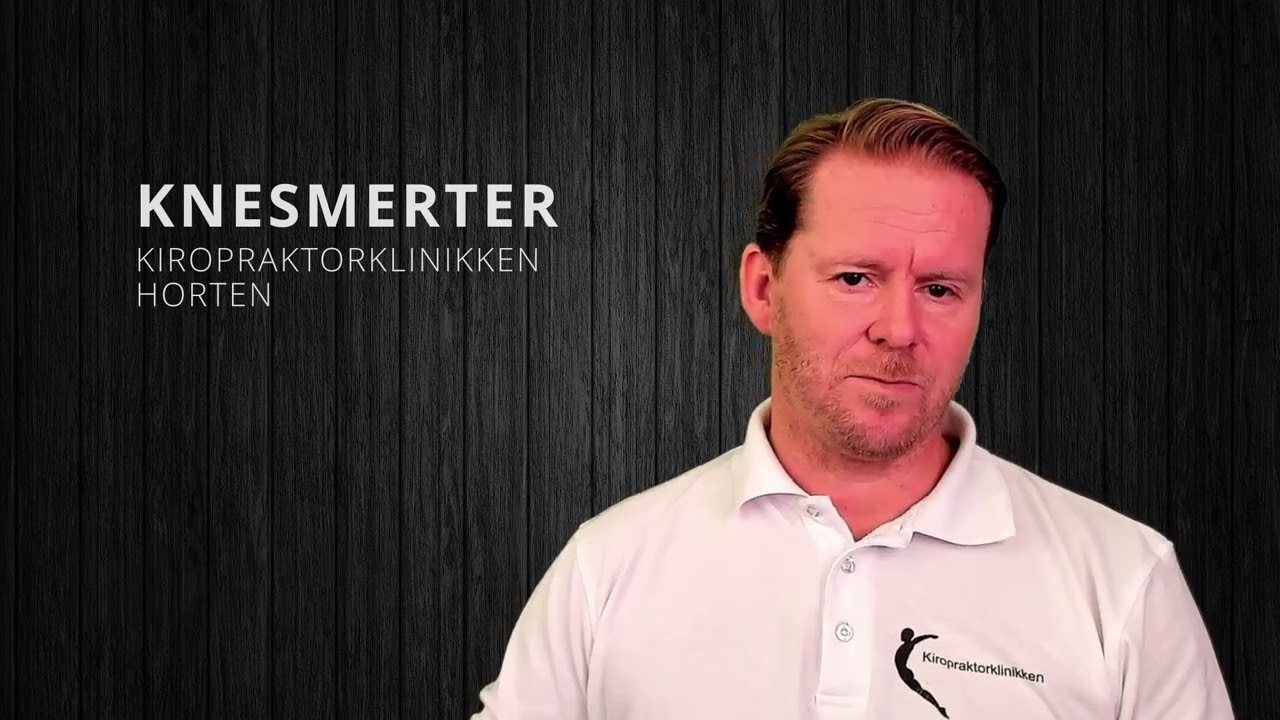 Knesmerter Schlatters Løpekne hoppekne runners knee jumpers knee Kiropraktorklinikken Horten Espen O