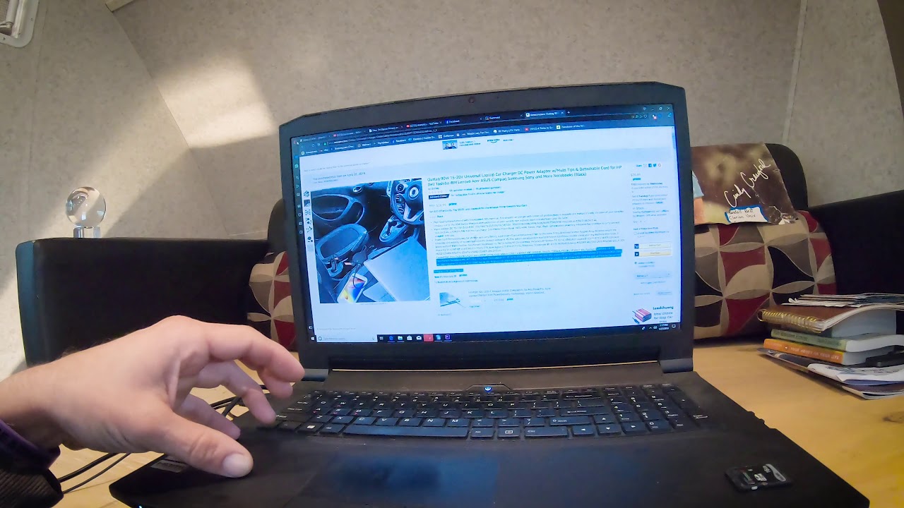 How to charge your laptop off a 12 volt battery bank in an RV LIFE