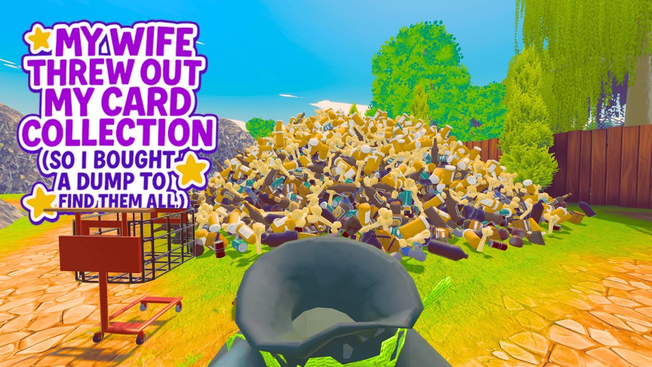 My Wife Threw Out My Card Collection (So I Bought a Dump to Find Them All) ⭐ [EP 1]