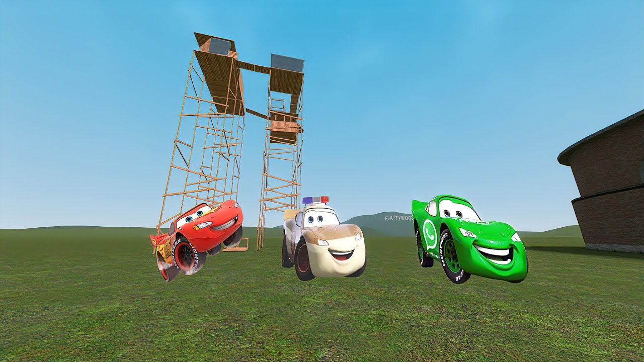 McQueen Nextbots family vs Towers Gmod
