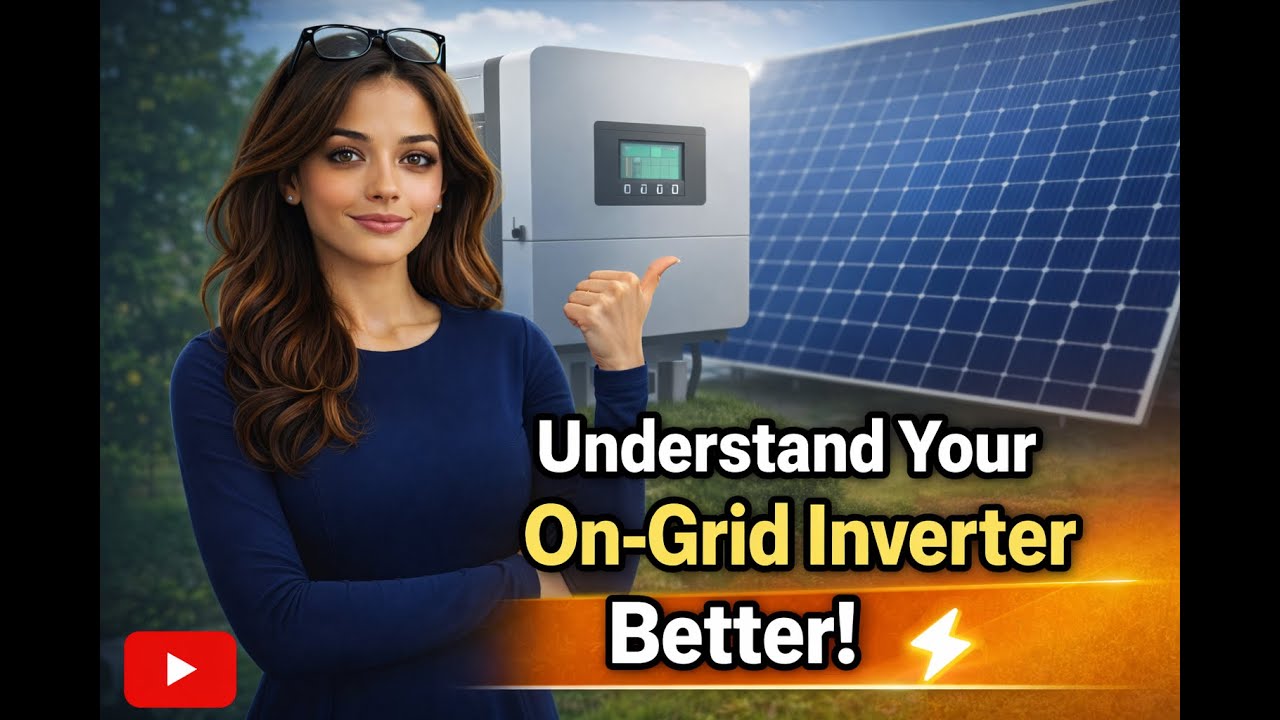 Understand Your On Grid Solar Inverter Better! | Solar System Design Series