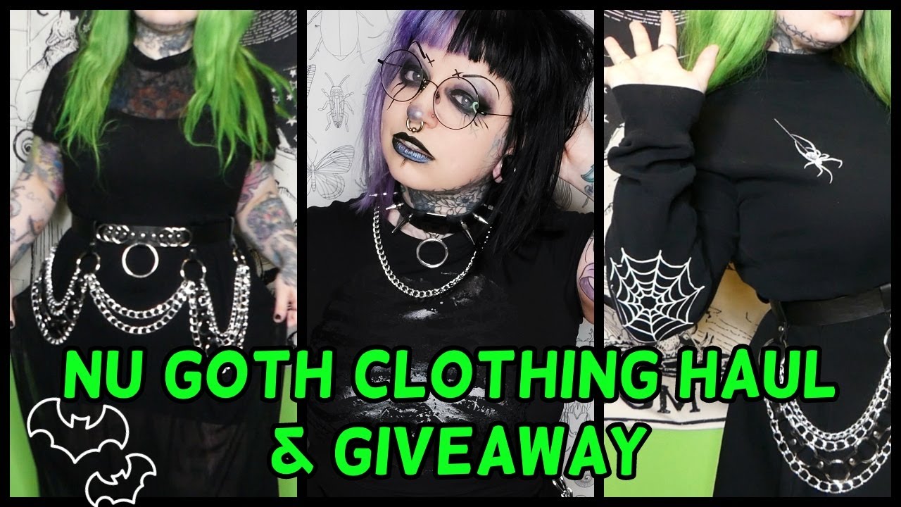 Nu Goth Clothing Haul *Mary Wyatt* Giveaway Closed x // Emily Boo