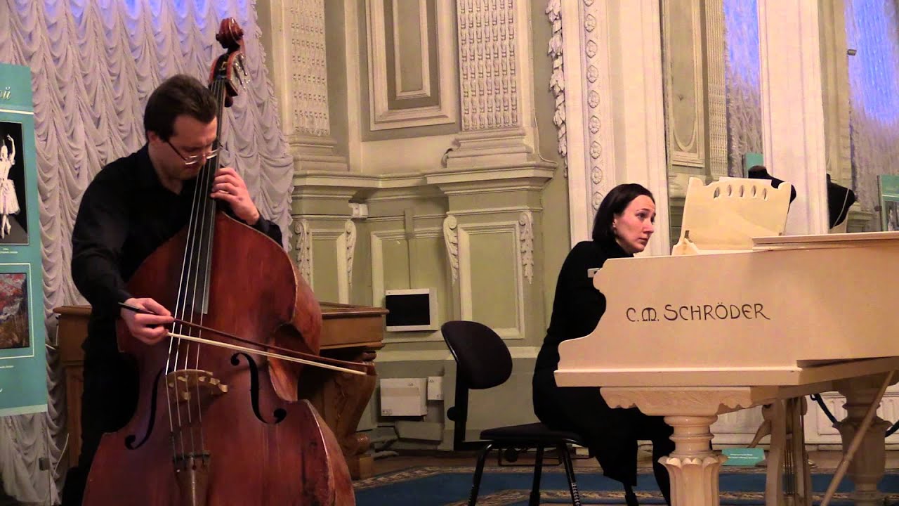 Sergey Rachmaninov - Vocalise - Yury Gladkov (double-bass transcription)