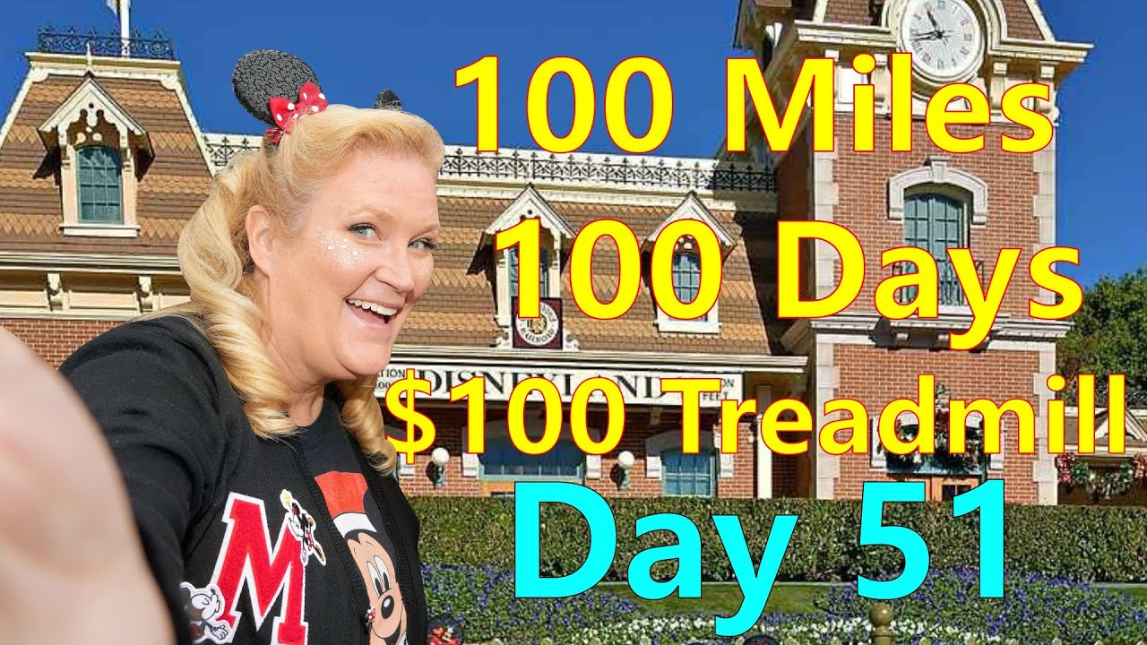 100 Miles, 100 Days, $100 Treadmill Day 51