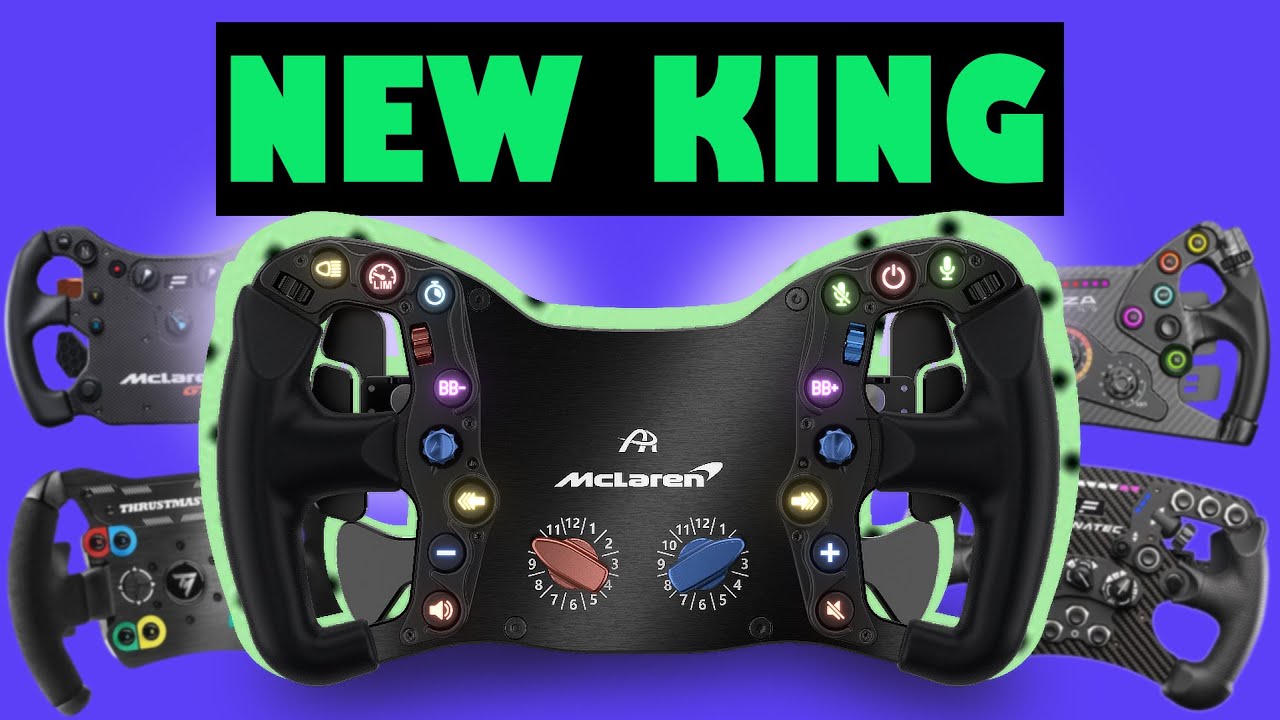 Ascher Racing Just Released The BEAST Among Sim Racing Wheels