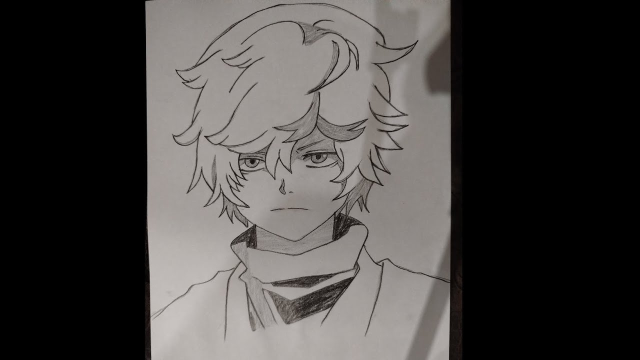 How to draw Gabimaru from Jigokuraku....#drawing #viral #sketch 