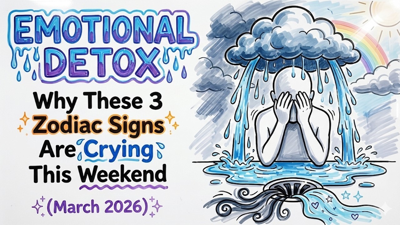 EMOTIONAL DETOX || Why These 3 Zodiac Signs Are Crying This Weekend March 2026
