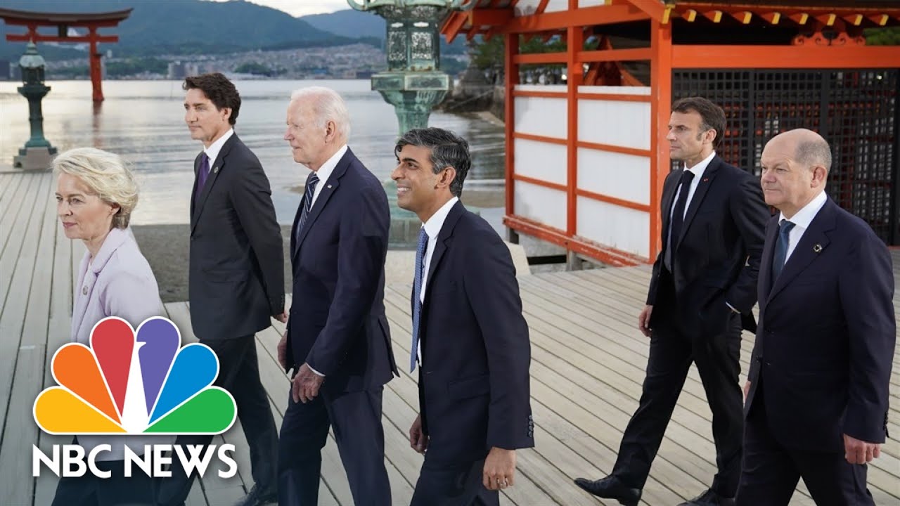 U.S. and G-7 allies agree to send F-16 fighter jets to Ukraine