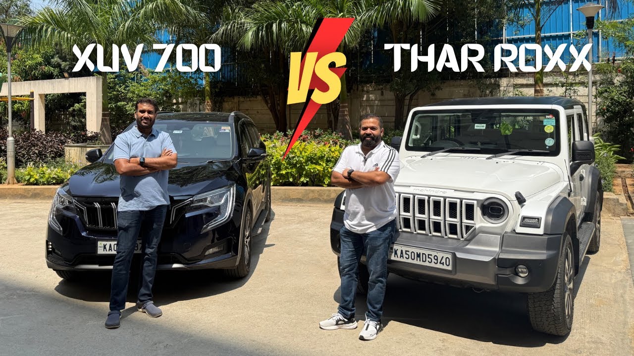 THAR ROXX Vs XUV 700 Owners Review #automobile #thar 