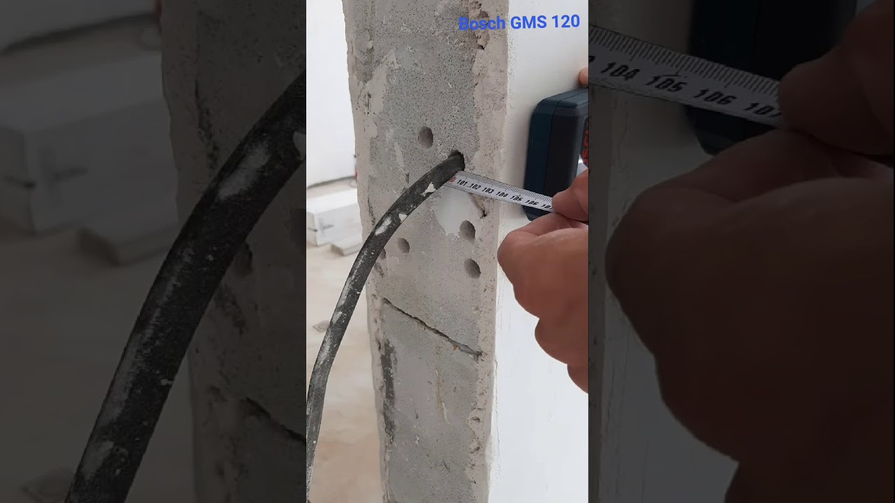 Тест детектора Bosch GMS 120. Ответ тем, кто говорит что бесполезный инструмент