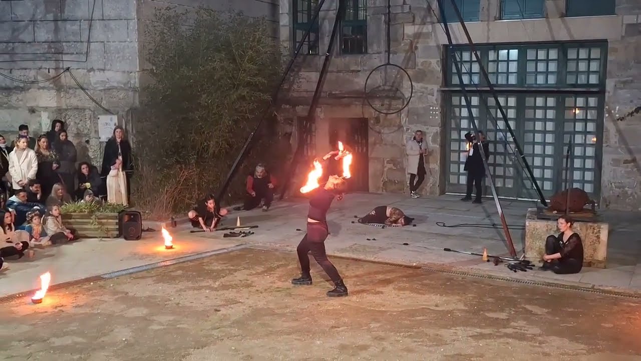 Espectáculo Aéreo y Fuego 
