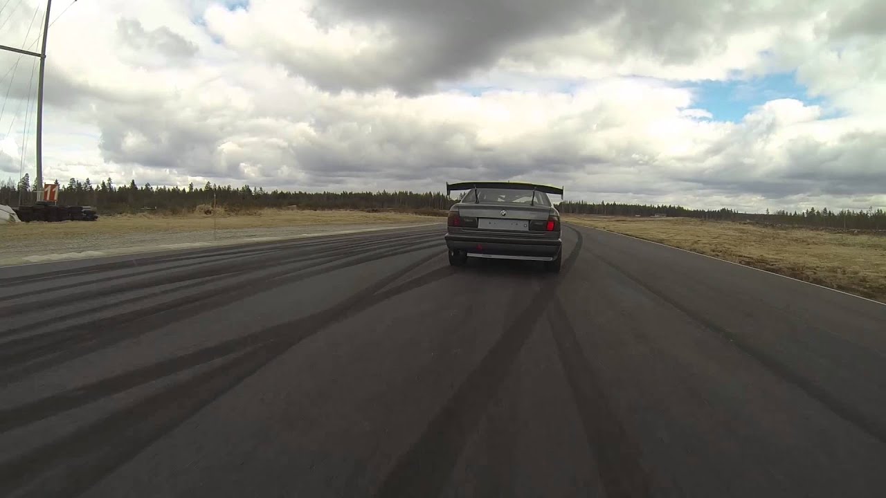 [★FMM Shorts/RAW] Power2Drift team BMW E34 Drifting | Chase cam