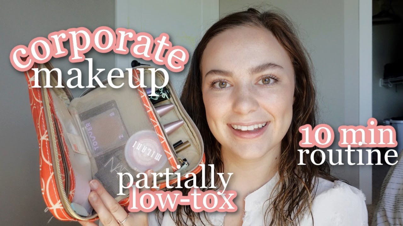10 min makeup routine // everyday 9-5 office makeup