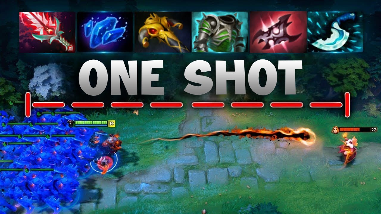 Chaos Knight OP Shard Meta One Shot 🔥🔥🔥29 Kills Rampage  | Dota 2 Silly Builds