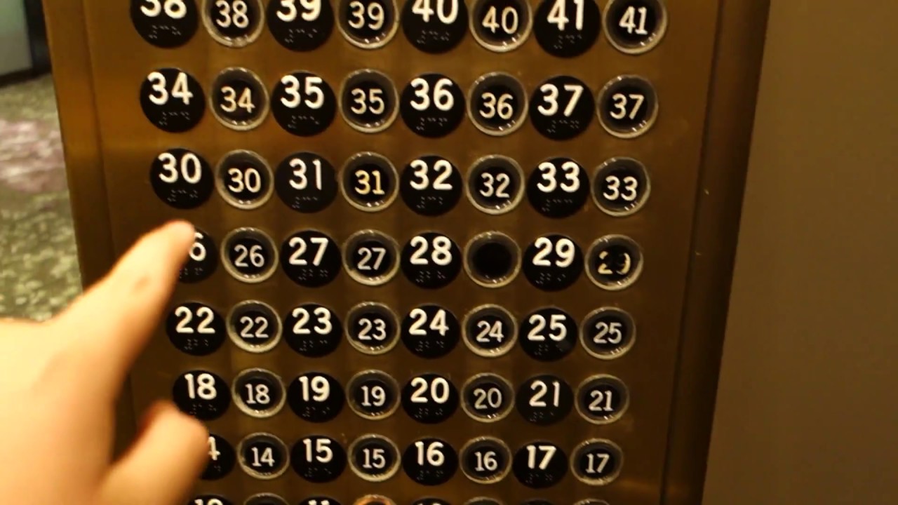 AMAZING 1982 Otis Lexan (TO BE MODERNIZED) Traction Elevators at The Westin North Tower, Seattle, WA