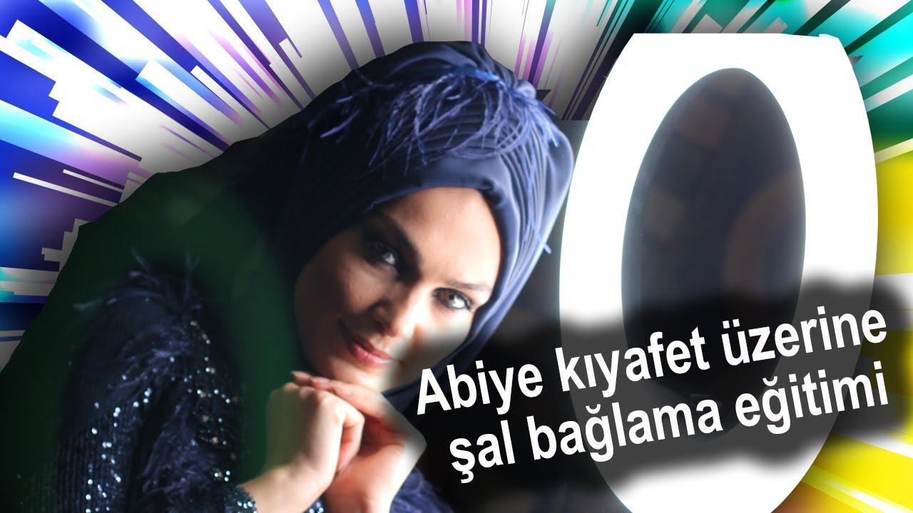Suu Kuaför Gülden / Abiye kıyafet üzerine şal bağlama eğitimi