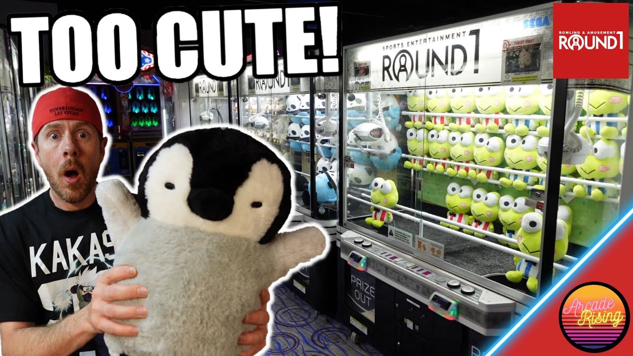 NEW PRIZES IN THE CLAW MACHINES Make Our Feet Happy at Round 1!