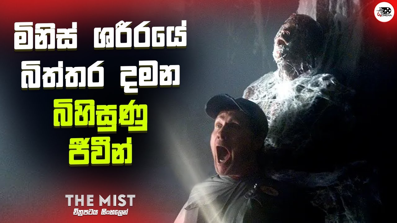 මිනිස් ශරීරයේ බිත්තර දමන බිහිසුණු ජීවීන් | The Mist Movie Explanation in Sinhala