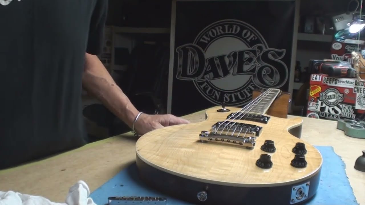 Финальные штрихи для гитарного набора Solo Guitars Les Paul