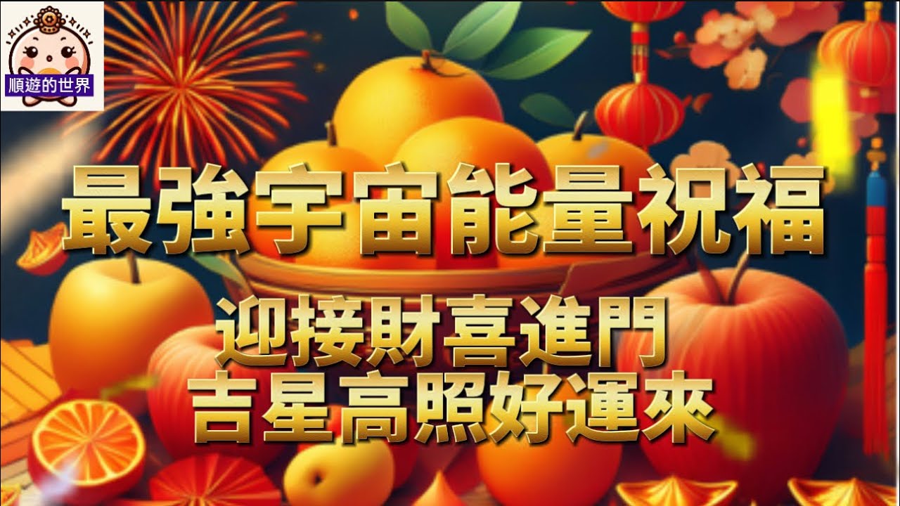 （順遊輕音樂）😇2026新年好運到💕最強宇宙能量祝福💕