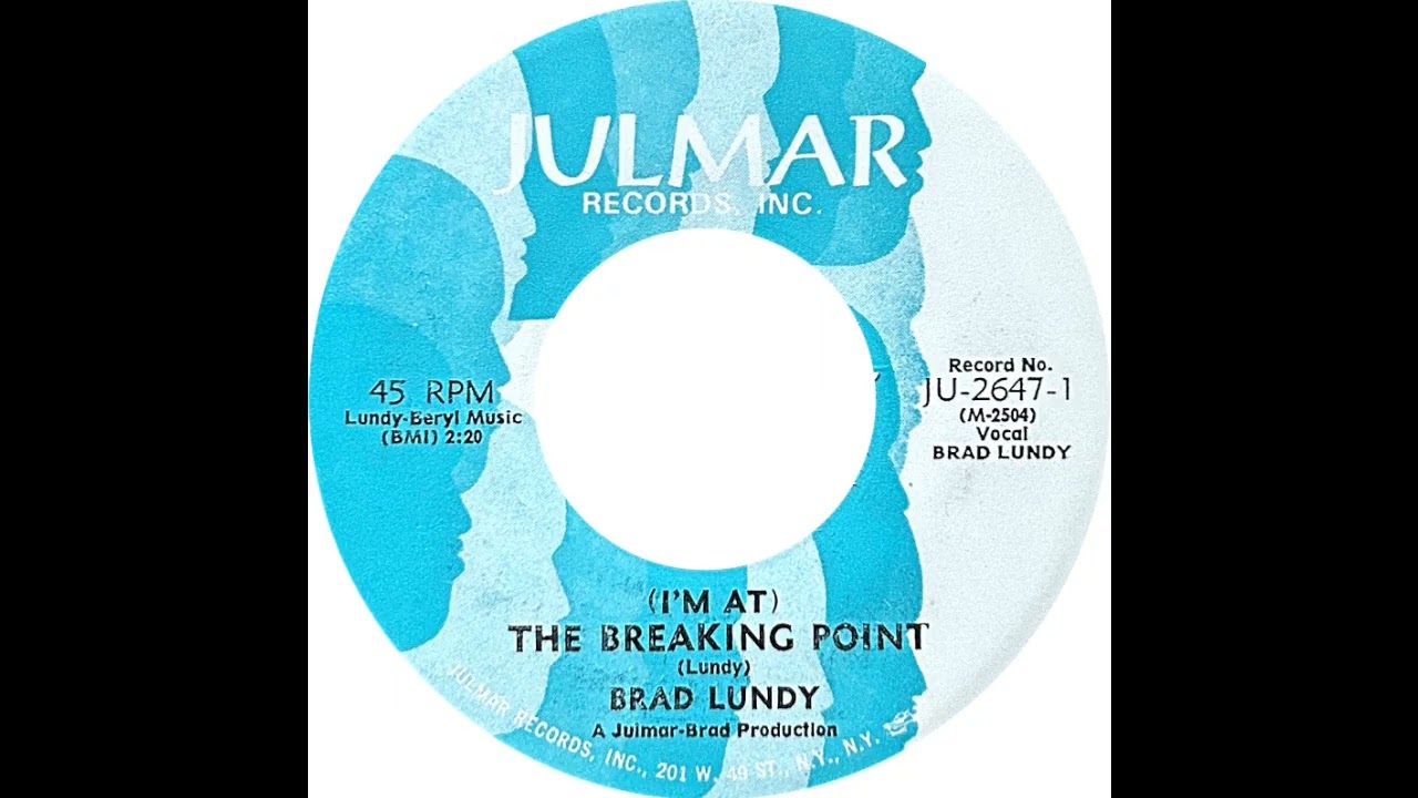 Brad Lundy - (I'm At) The Breaking Point