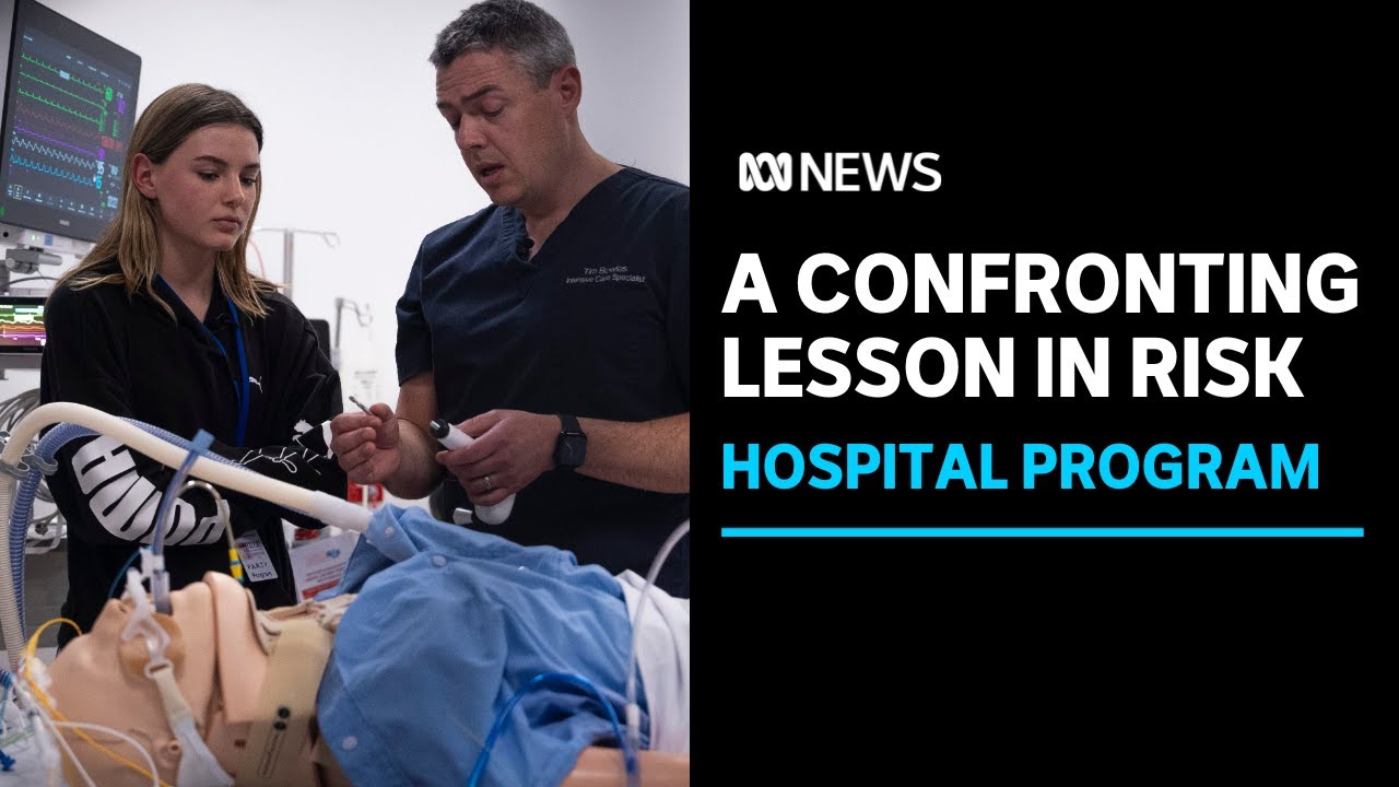 Going inside ICU wards to teach kids the consequences of risk | ABC News