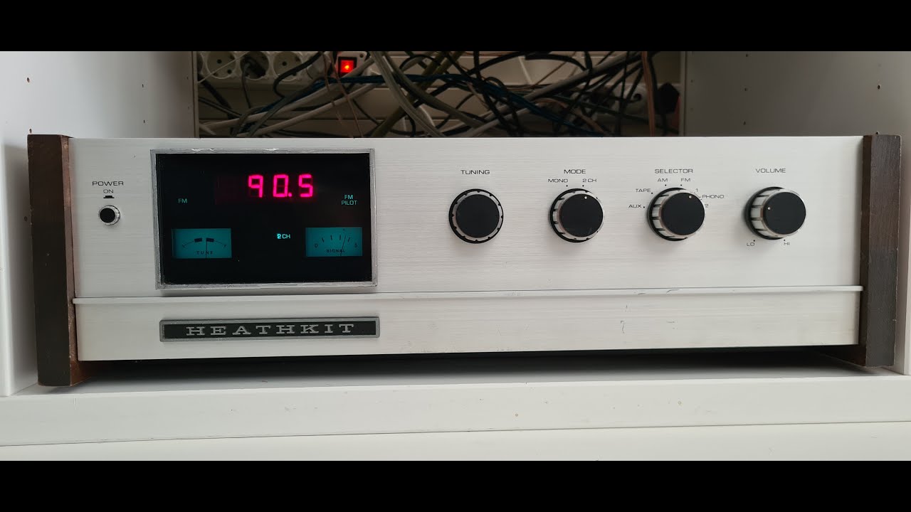 HEATKIT AR-1515 receiver made in U.S.A. 70' -test-