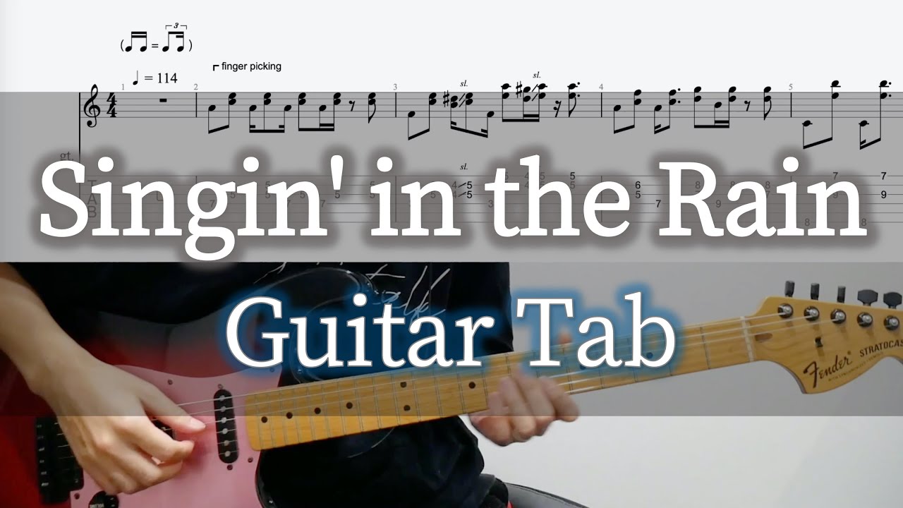 Singin' in the Rain - L'Arc〜en〜Ciel / Guitar Tab