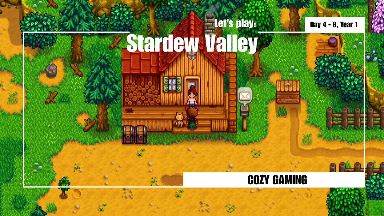 Spring Awakens: Erstes Haustier, Minen erkunden und neue Anfänge | Stardew Valley Part 2