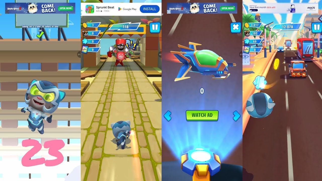 Talking Tom Hero Dash Android Gameplay Part 23
