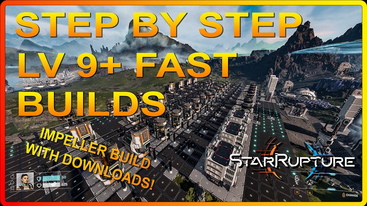 Step By Step FAST End Game Production Build Series With Downloads! | StarRupture Part 1