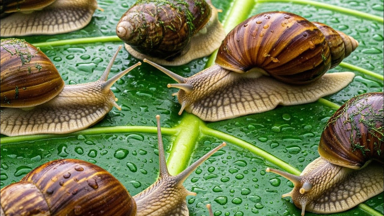 Snail Slow Travelers of the forest