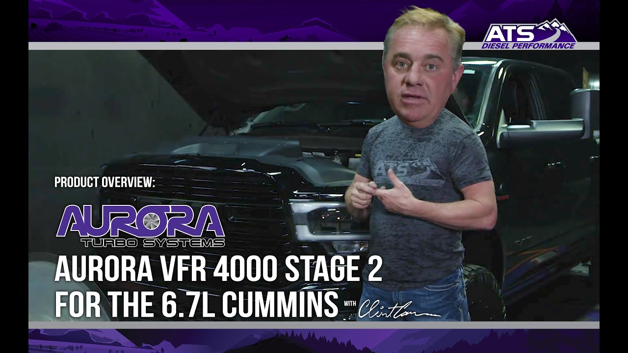ATS Diesel Aurora VFR 4000 Stage 2 Turbo for the 6.7L Cummins
