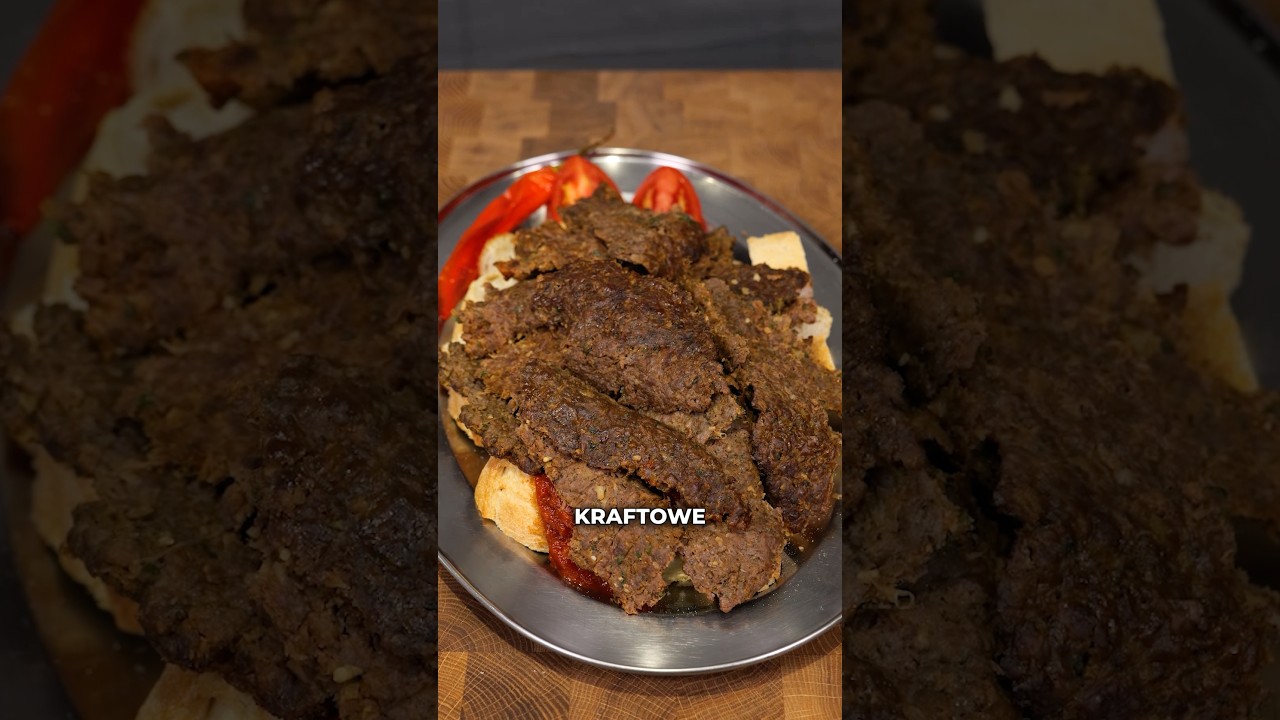 Domowe KRAFTOWE MIĘSO do kebaba 🥩 #coocharz #shorts #przepis #kebab #jedzenie