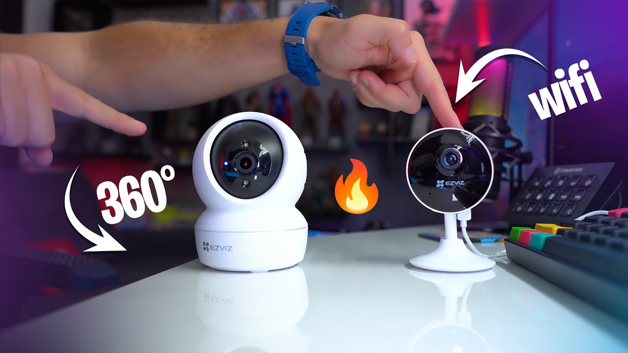 Câmeras wifi com Alexa - EZVIZ C1C e C6N instalação e análise completa