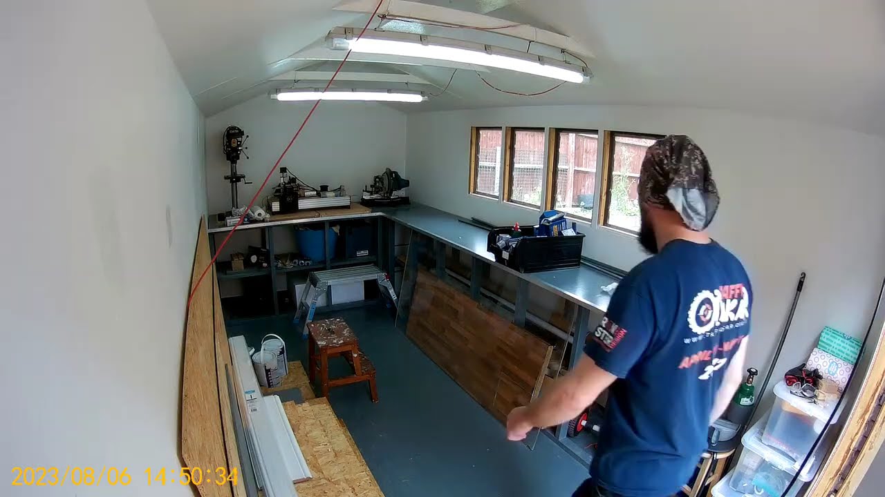 Shedshop Time Lapse Build - Part #84