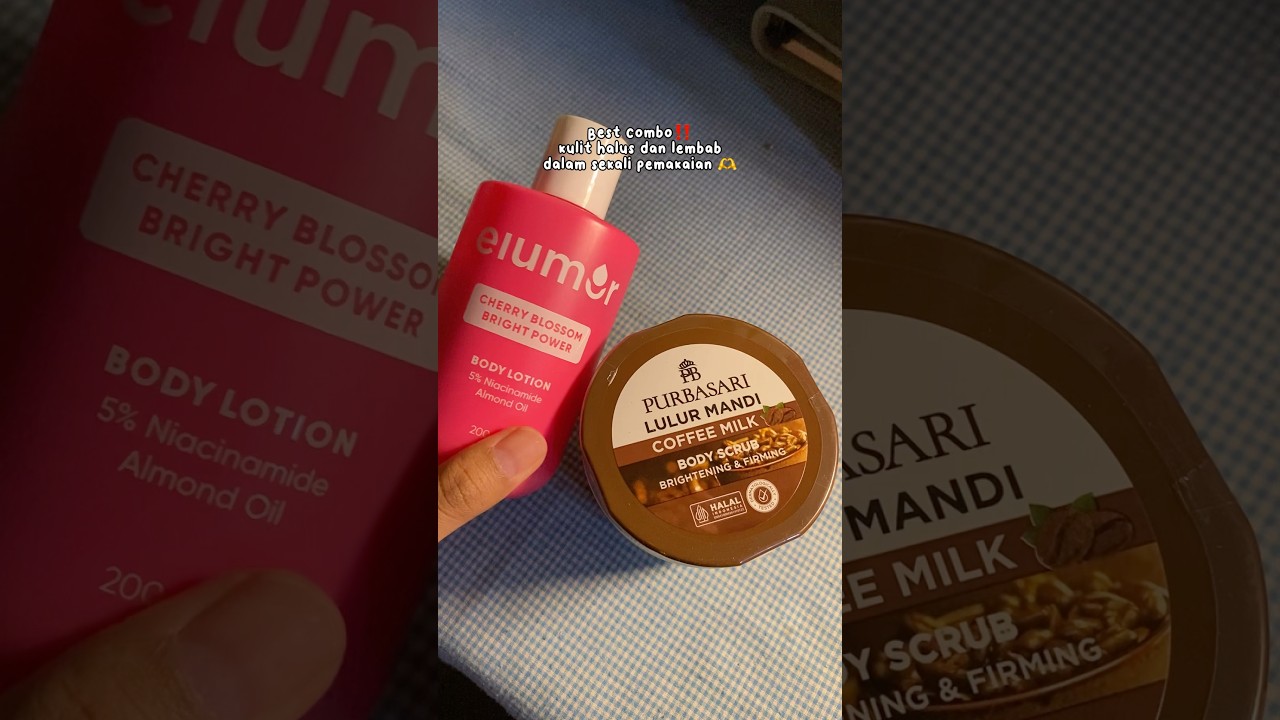Rahasia kulit halus dan lembab #kulithalus #bodycare #kulitsehat #lulur #bodylotion