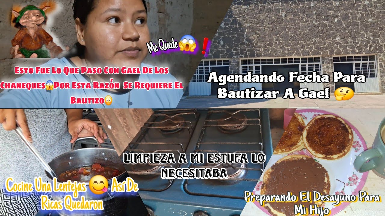 ESTO FUE LO QUE PASO CON GAEL DE LOS CHANEQUES😱POR ESTA RAZÓN SE REQUIERE EL BAUTIZO/PREPARE EL ☕️🥞😋