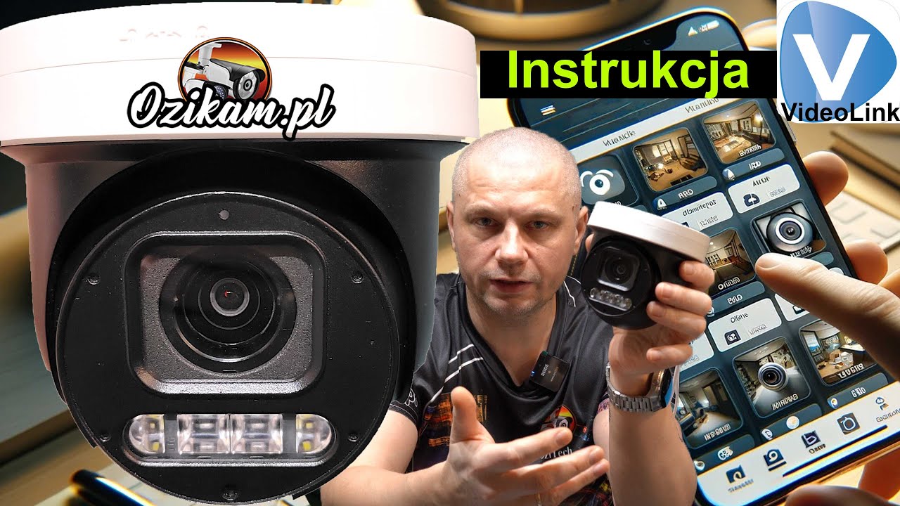 Instalacja i Obsługa Kamery IP 8MP z 15x Zoomem Ozikam-ACW-8MP