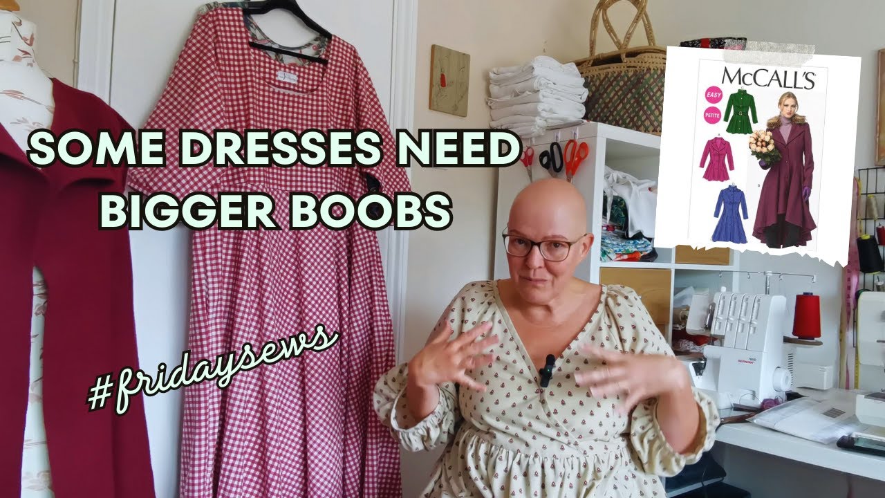 Sewing a coat McCall's M6800 #fridaysews