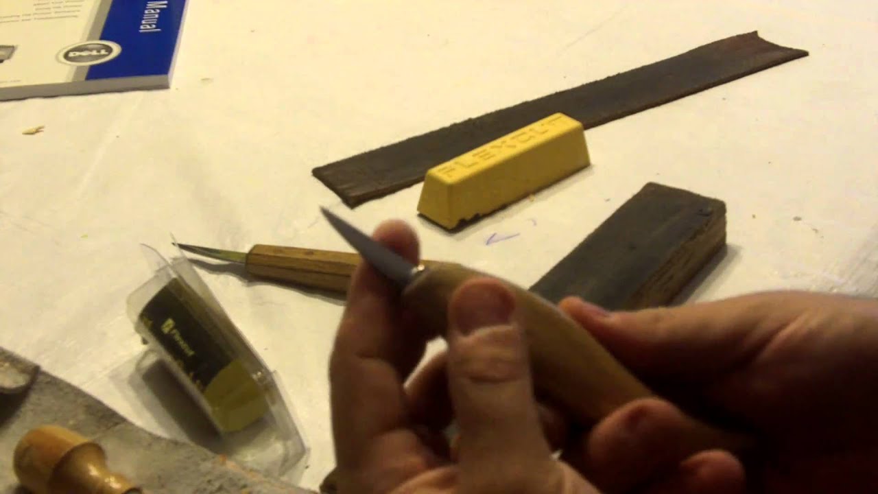 Stropping Wood Carving Knives
