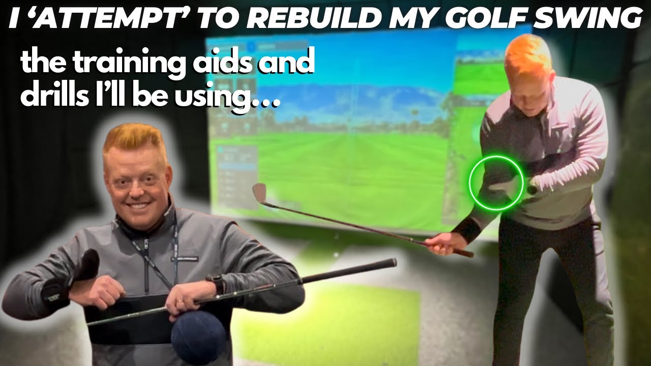 My Golf Swing REBUILD | ProSENDR and Smart Ball | Golf Vlog