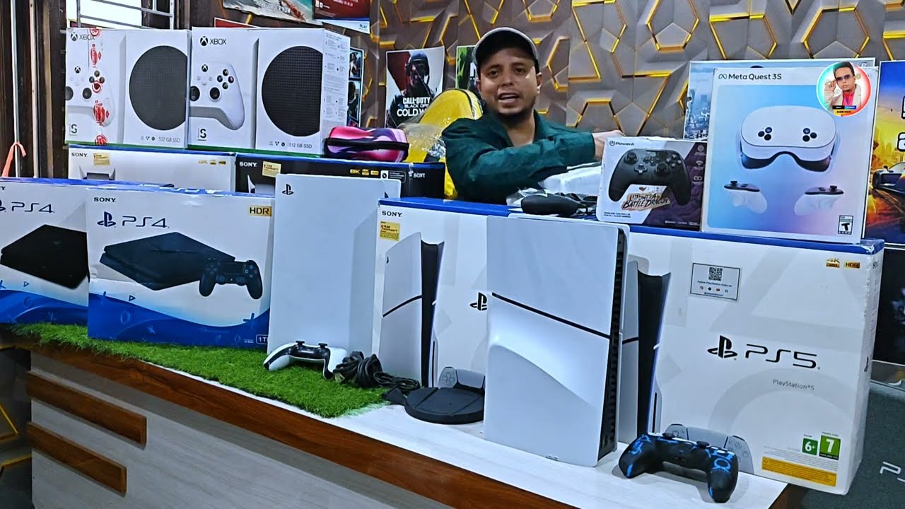 Cheapest PlayStation+Xbox Gaming Console Second Hand PS5,PS4 Jailbreak PS3 all Gaming Accessories🔥